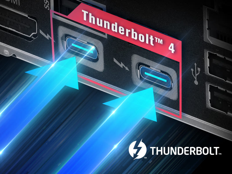 Thunderbolt™ 4/USB4 Type-C